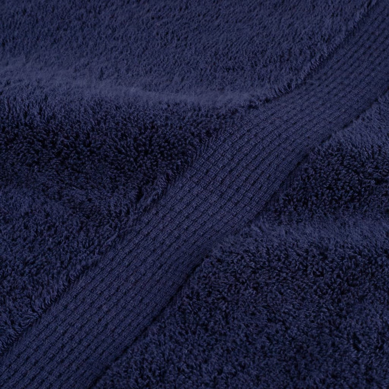 Premium Bath Towels SOLUND 2Pcs 600Gsm, Bath Towels - 2 Pack, Navy Blue, 150cm L x 100cm W