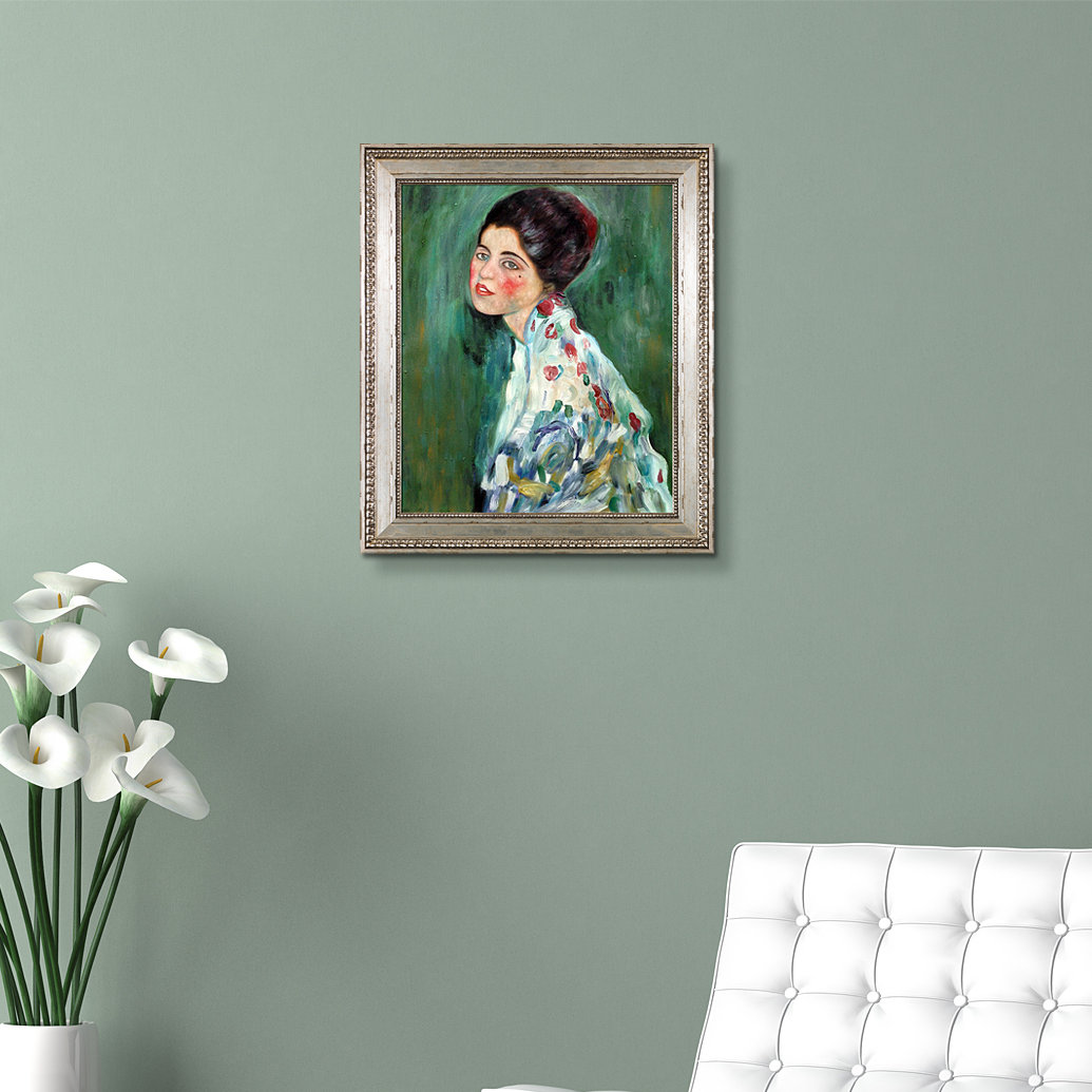 Vault W Artwork Portrait Of A Lady, 1916-1917 Framed On Canvas by ...