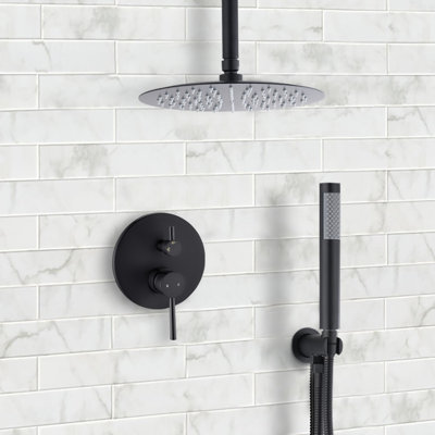 10-Inch Round Ceiling Mounting Shower System