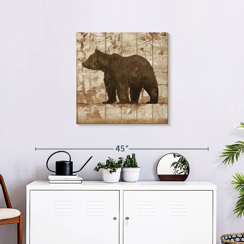 Brampt Bear Crossing, H 24 po x l 24 po