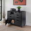 Armoire mobile à compartiments et à tiroirs Sutton-1671927259