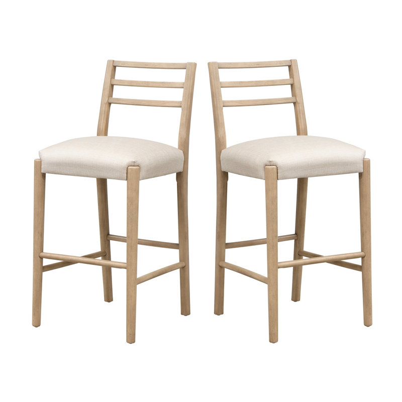 Ensemble de 2 tabourets de bar Christopher Knight Home l 19,25 po x P 21 po x H 42,25 po, Bar Stool (30" Seat Height)