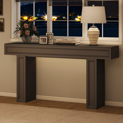 63" Wooden Console Table