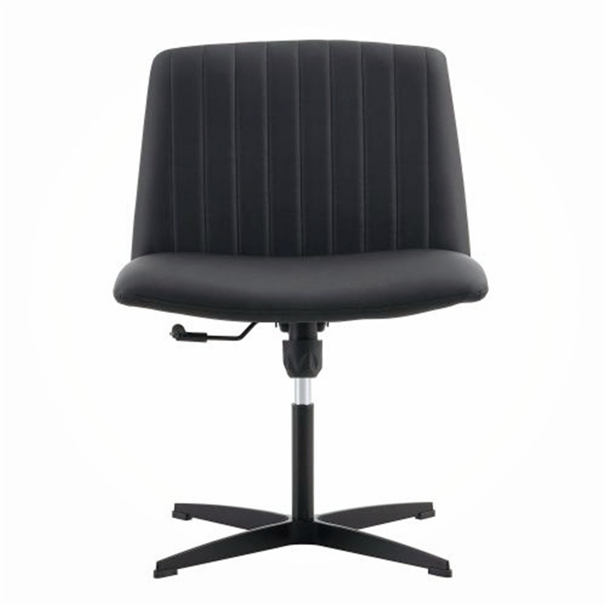 25INCH UltraWide Padded Big Armless Swivel Home Office Desk Chair