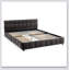 Lit rembourré, base de lit rembourrée confortable, tissu chenille, avec tête de lit et base de lit solide. Avec tiroir pour le rangement-319360983