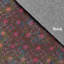 Tapis en chenille tissé à la machine en brun-90726073