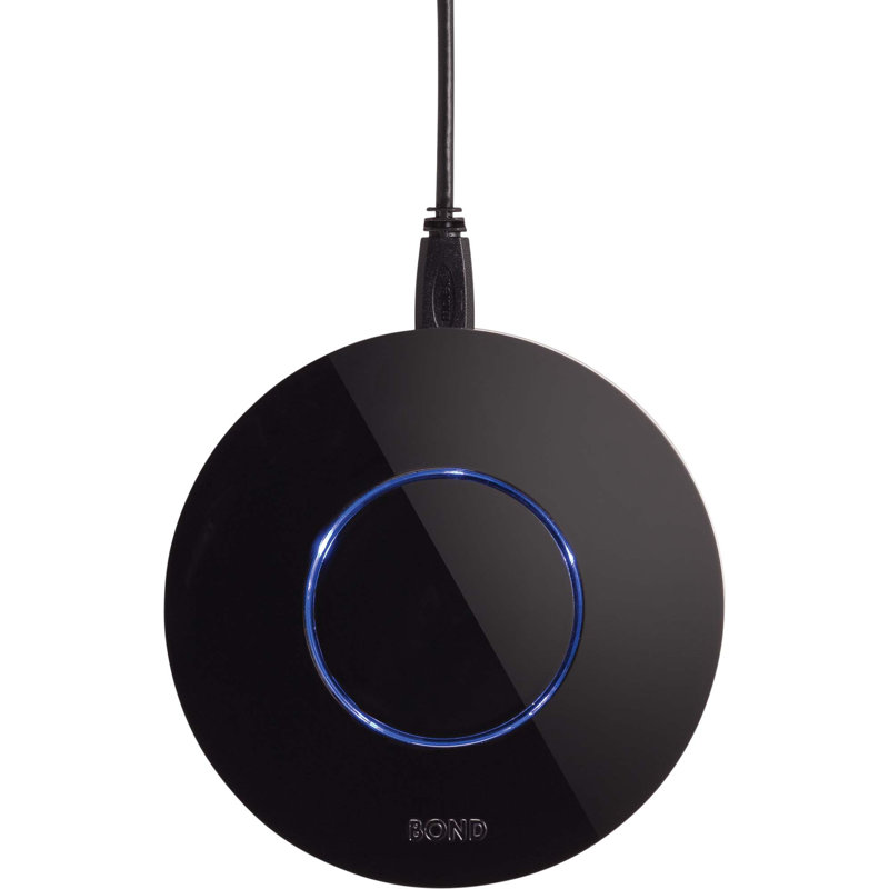 Black Wireless Smart Home Control Module