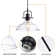 Jaycob 1 - Light Matte Black Simple Pendant