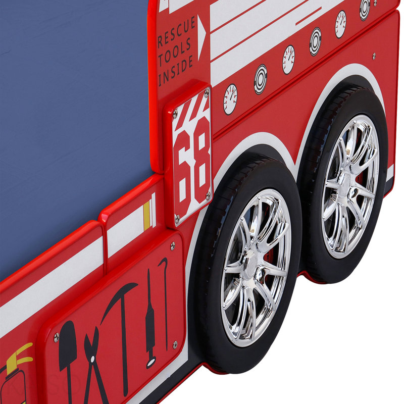 Lit de camion de pompiers Little Heroes