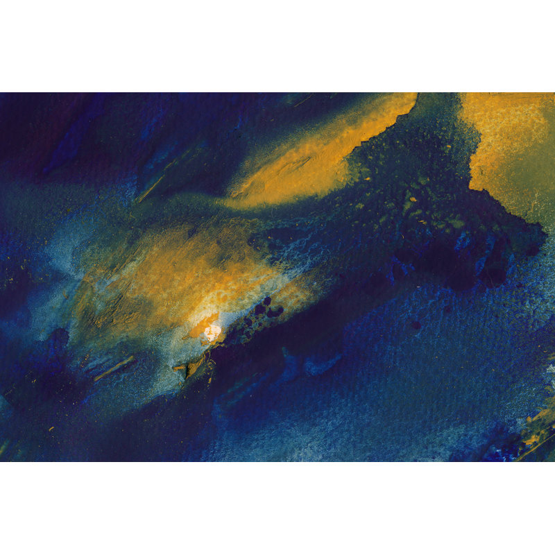 Watercolour Texture Background - Wrapped Canvas Print, 51cm H x 76cm W x 3.8cm D