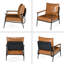 Fauteuil d'appoint de style moderne Mid-Century