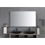 Miroir de salle de bain à DEL avec miroir rétro-éclairé et miroir mural-918428029-918428028