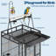 210cm Carbon Steel Bird Cage Stand Bird Cage