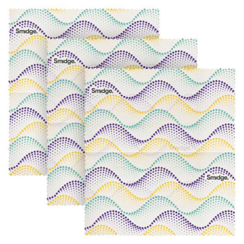 Smidge Beeswax Food Wraps, 18cm x 20cm (Set of 3)