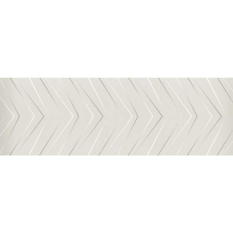 Synergy Ch White 16 in. x 47 in. Matte/Satin Ceramic Wall Tile (15.4 sq. ft./Case)