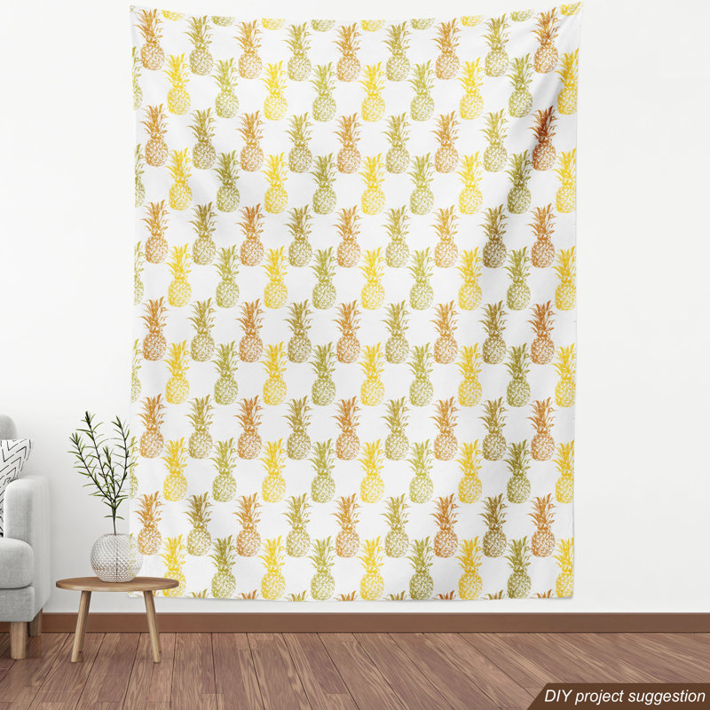 Tissu d’ananas, l 58 po x L 180 po