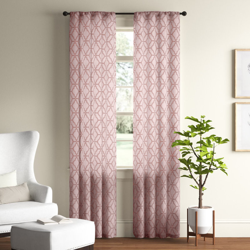 Emerald Green Linen Blackout Rod Pocket Window Curtain Panels, Set of 2