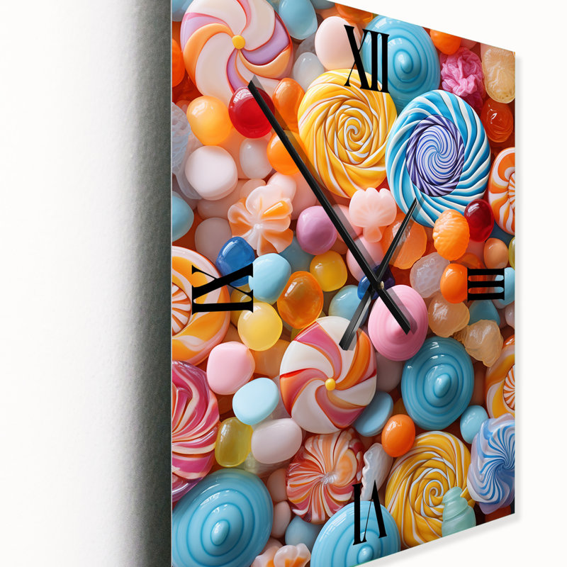 Horloge de cuisine Chalese - Desserts, Grand