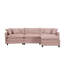 Canapé en chenille en L 108 po à structure modulaire de 108 po-1884352115
