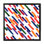 " Colorful Abstract Paint Stripes " Painting Print