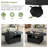 Meuble télé et table basse de style crème, ensemble de 2-1854824087