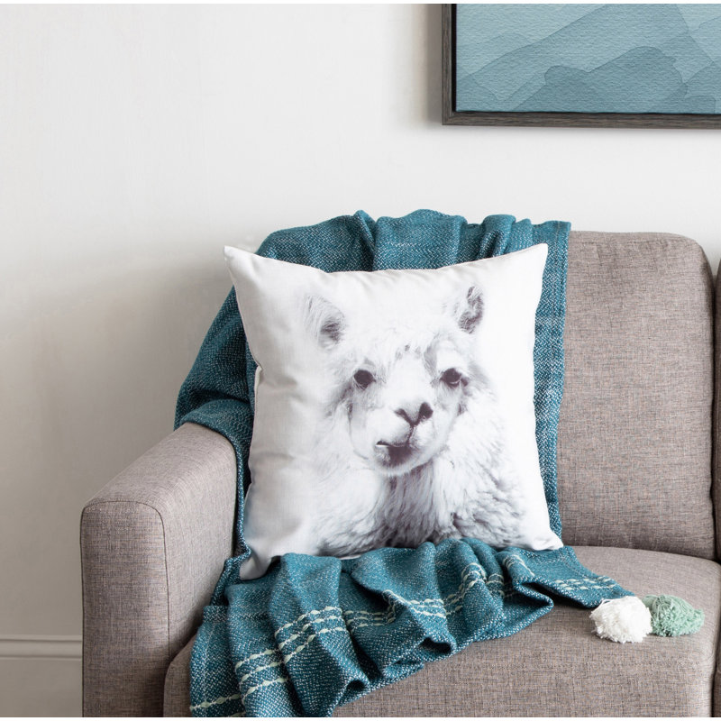 Housse de coussin Como Alpaca, 18 po x 18 po