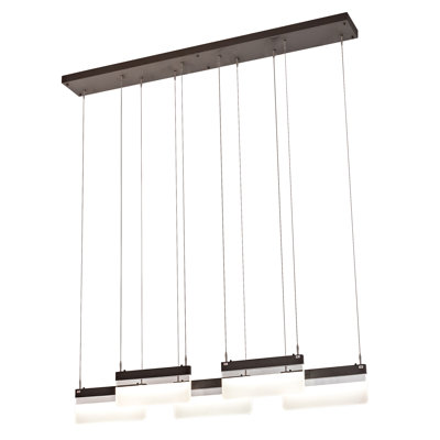 Luminaire suspendu contemporain 72 po Lineal