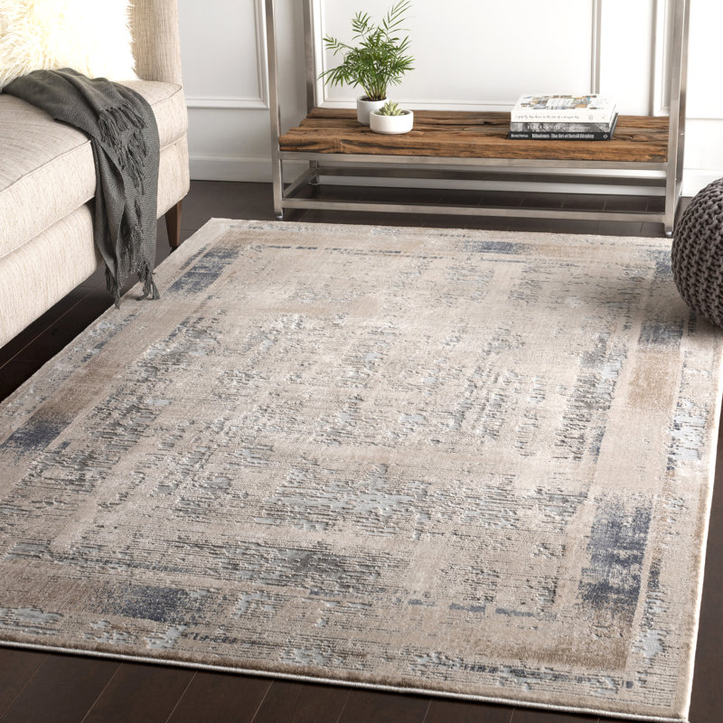 Hobert Oriental Indoor Rug, Rectangle 6'7" x 9'6"