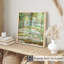 Architecture et bâtiments Claude Monet - pont sur un étang de nénuphars, reproduction d'art classique sans cadre-648723646