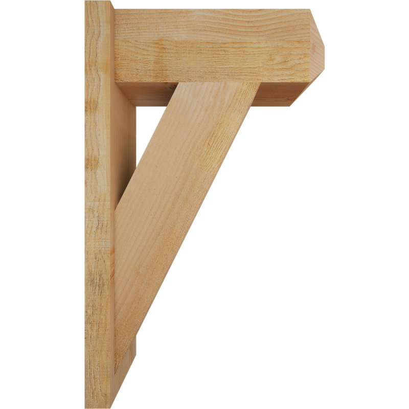 Artisan traditionnel en bois rustique, Sapin Douglas de 8 po (sciage brut), P 20 po x H 32 po