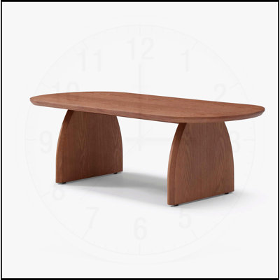 Élégante table basse en bois avec rangement caché, parfaite pour la vie moderne et l'organisation des essentiels.