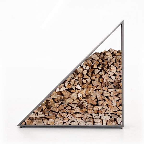 Nero Firewood Storage Log Rack