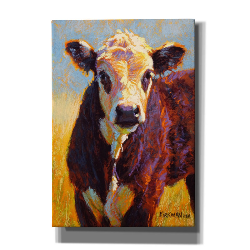 «Moofasa» par Rita Kirkman, art mural sur toile, H 26 po x l 18 po x P 0,75 po