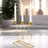 9'' H Metal Candlestick