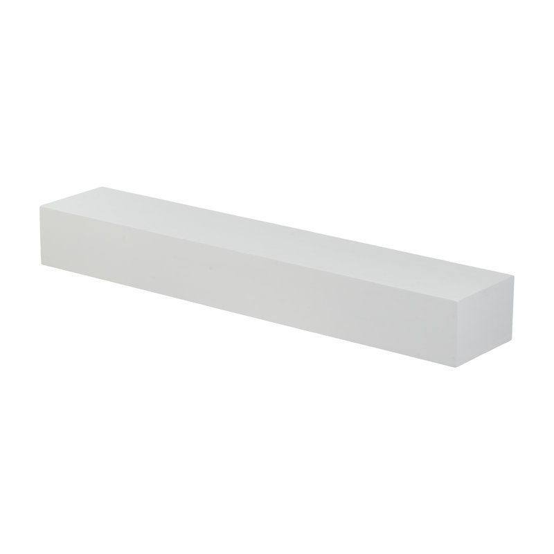 60" Paulownia Wood Fireplace Mantel Shelf, Wall Mounted Floating