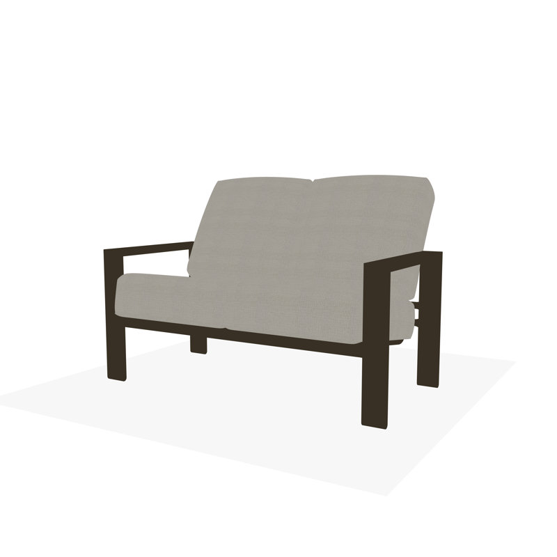 Causeuse Larssen, Bois de plage, Chamois