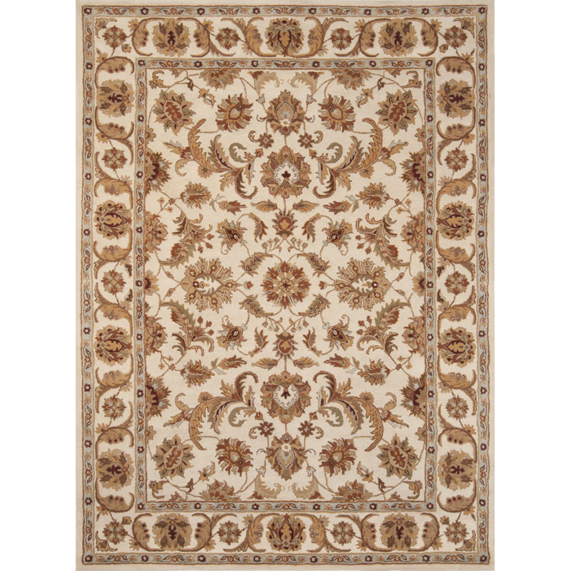 Taylorsville Performance Wool Oriental Indoor Rug, Round 7'9"