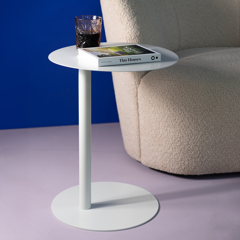 HEM End Table, White