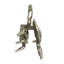Heurtoir de porte crabe bleu-15024160-41399407
