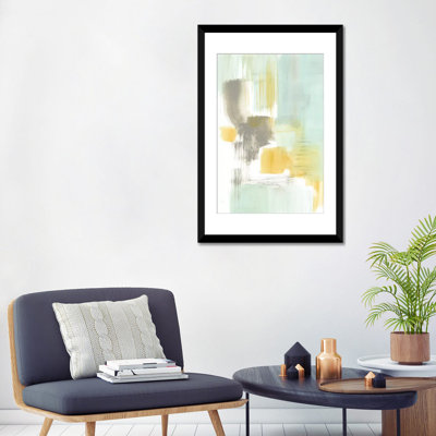 « spa aquarelle abstract ii », impression sur toile