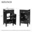 Meuble-lavabo 18 po avec lavabo en céramique-319585361