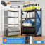 Étagère de garage réglable en métal robuste à 4 niveaux Mak Peace 4000LBS - H 69 po x l 47 po x P 23,7 po-1031607625