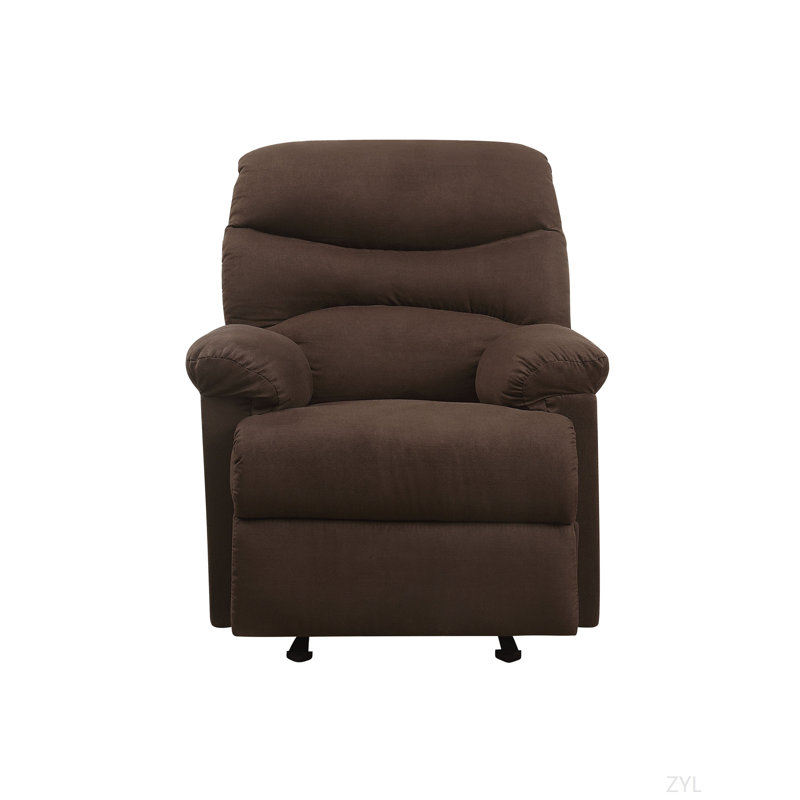 Chocolate Microfiber Motion Recliner