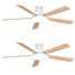 Ventilateur de plafond 52 pouces avec lumières et télécommande (ensemble de 2)