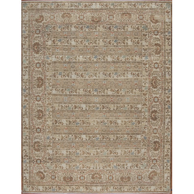 Manhattan Collection One-of-a-Kind 8.1 X 10.4 Hand Knotted Area Rug