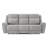 Gia 87.8'' Square Arms Power Reclining Sofa with USB Port-101370425
