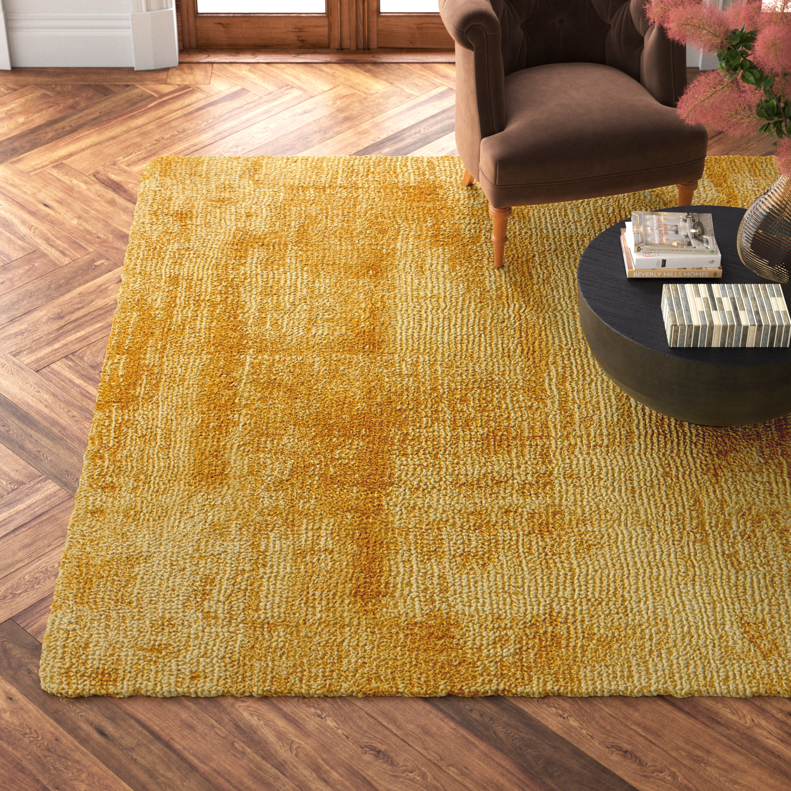 Fennel Hand-Loomed Area Rug, Rectangle 10' x 14'