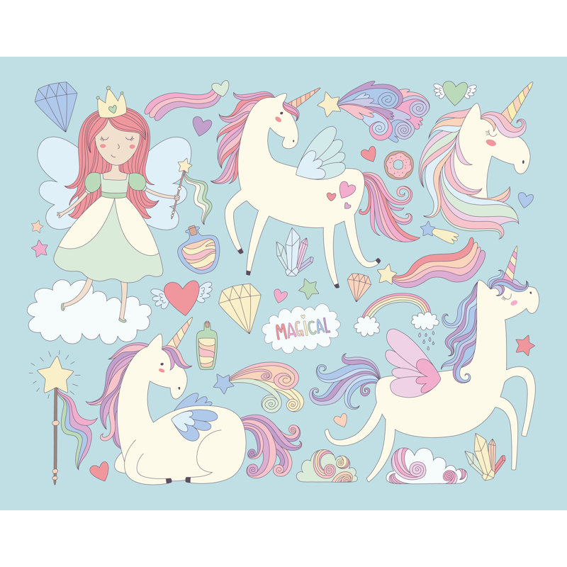Saunderstown Matte Wall Mural, 280cm L x 350cm W