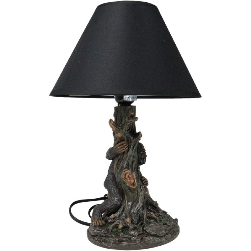Lampe de table Mythical Creature Sasquatch Big Foot Cryptid Ape By Tree