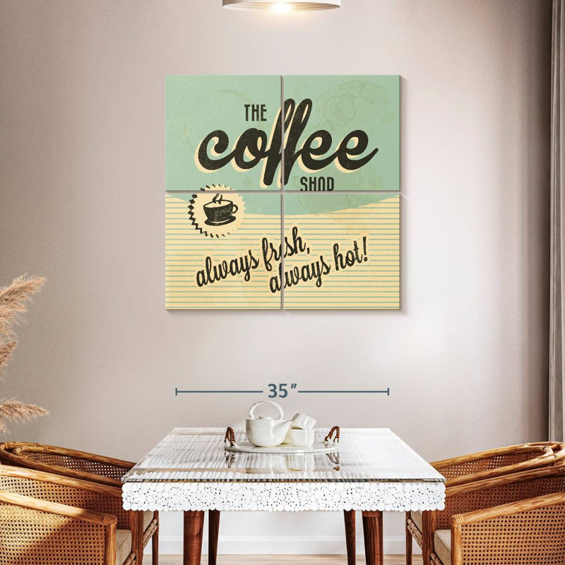 Café Kema, H 38 po x l 38 po